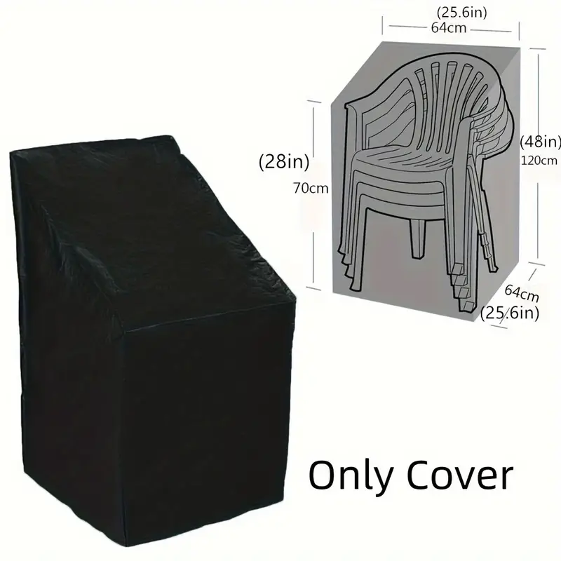 Outdoor Furniture Paint - Heavy Duty Stackable Chair Cover, Waterproof