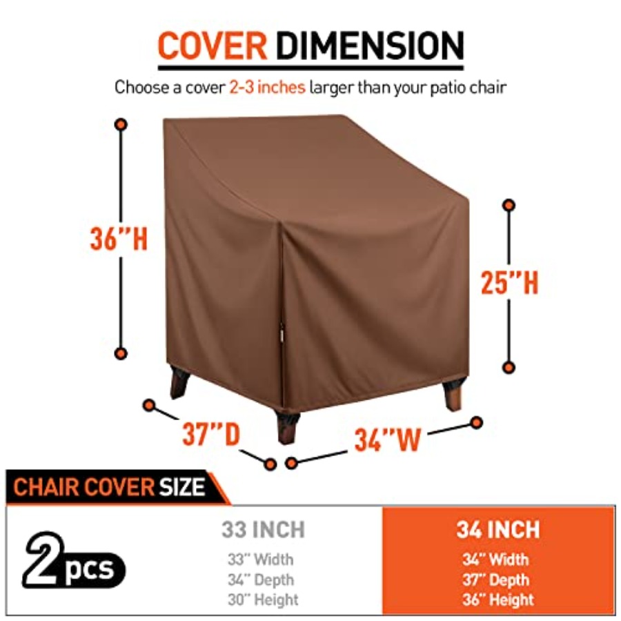 Waterproof Patio Chair Covers, - Outdoor Furniture Cover Waterproof ulasan dan harga