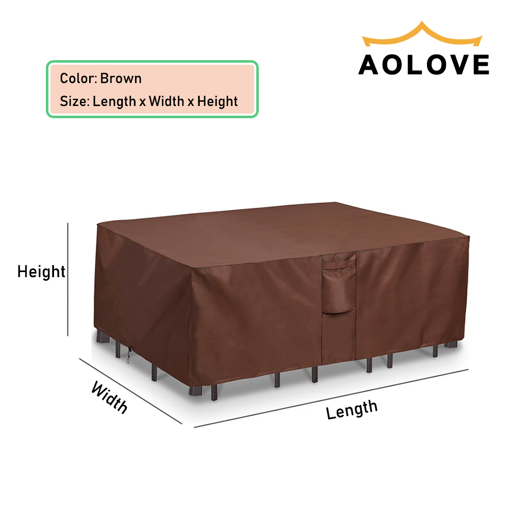 Brown 420D HEAVY DUTY Outdoor  - Outdoor Furniture Lowes ulasan dan harga