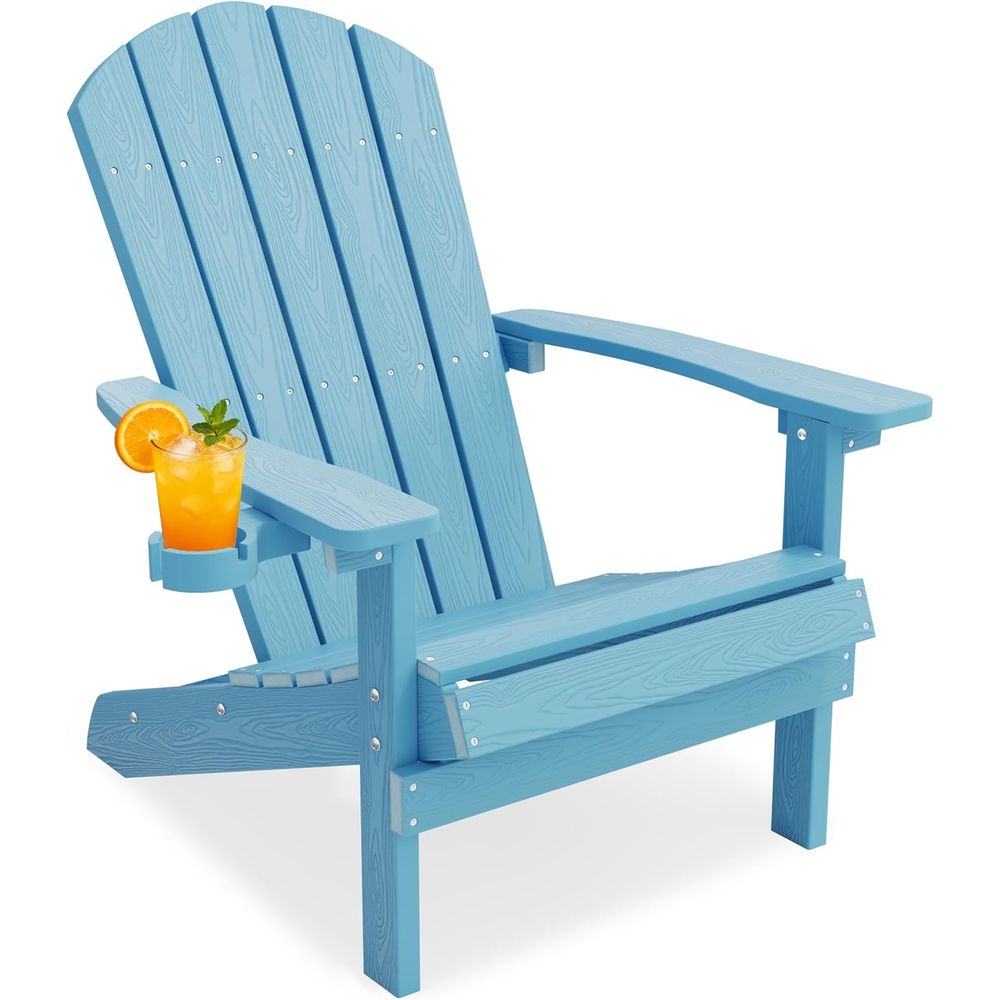 Adirondack Chair with Cup Hold - Adirondack Chair Wood ulasan dan harga