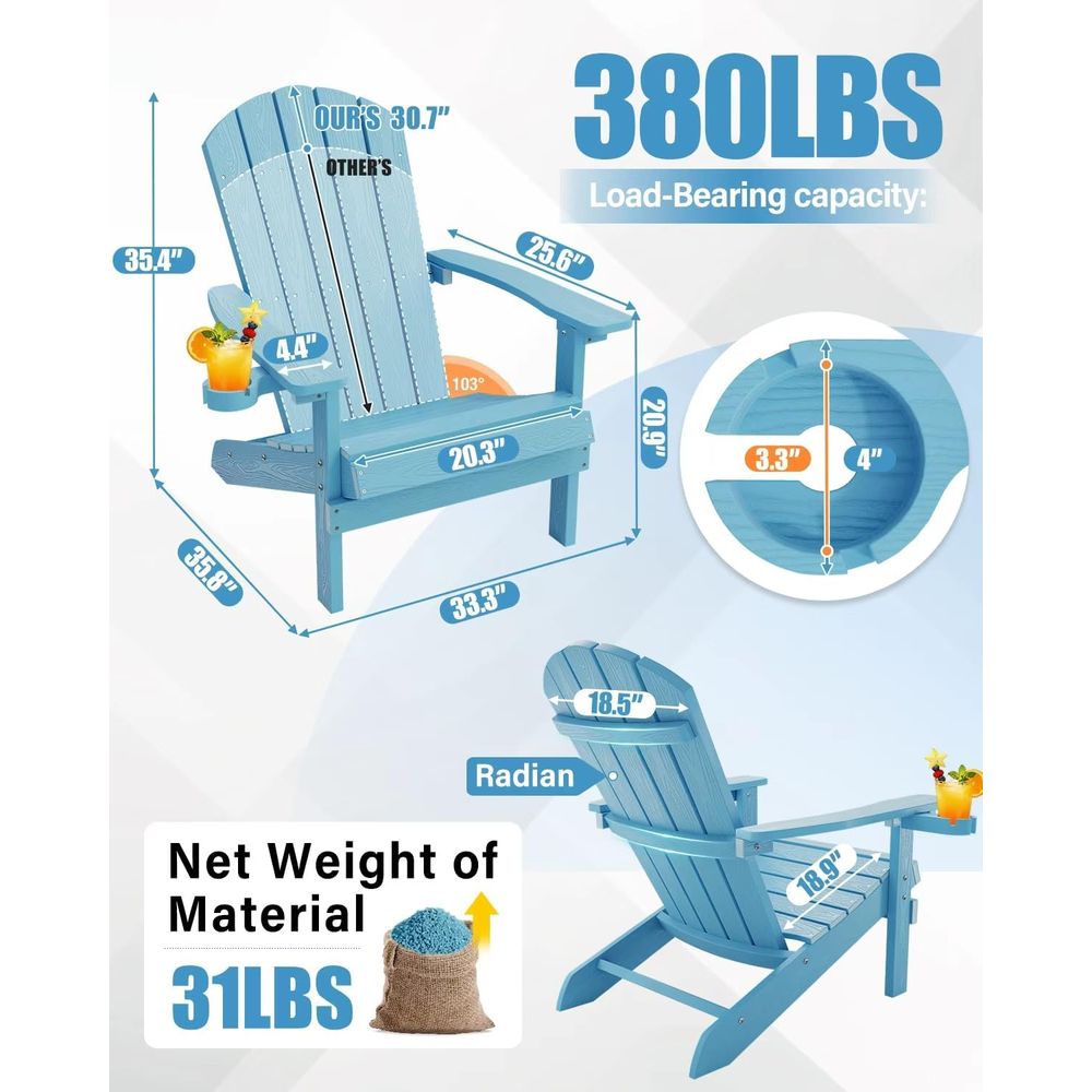 Adirondack Chair with Cup Hold - Adirondack Chair Wood ulasan dan harga