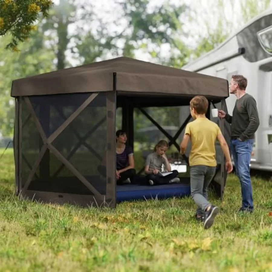 12' x 12' Hexagonal Pop Up Gaz - Gazebo Pop Up ulasan dan harga