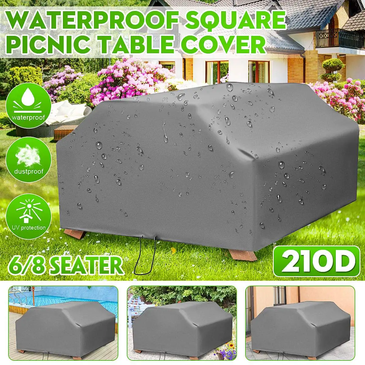 210D For 6/8 Seater Picnic Tab - Outdoor Furniture Paint ulasan dan harga