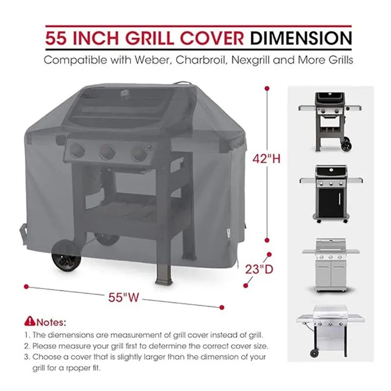 420D Oxford Cloth Large Grill  - Outdoor Furniture Cover Waterproof ulasan dan harga