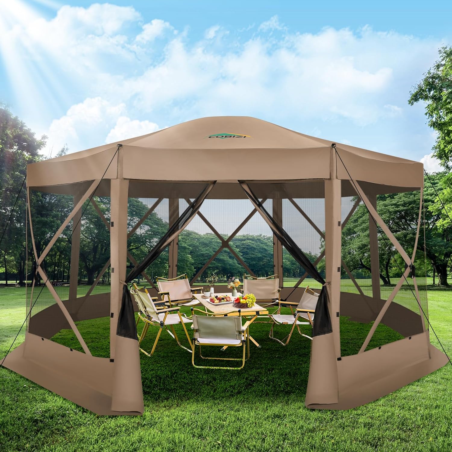 15x15 Pop Up Screen Tent Gazeb - Gazebo Pop Up ulasan dan harga
