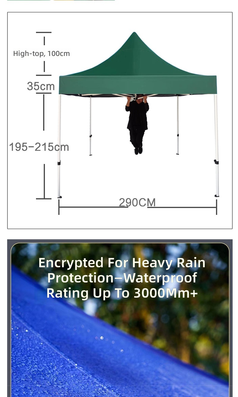 Outlet Tent 3x3M Folding Canop - Gazebo Pop Up ulasan dan harga