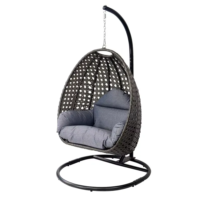 Egg Shape Black Patio Porch Wi - Hanging Egg Chair ulasan dan harga