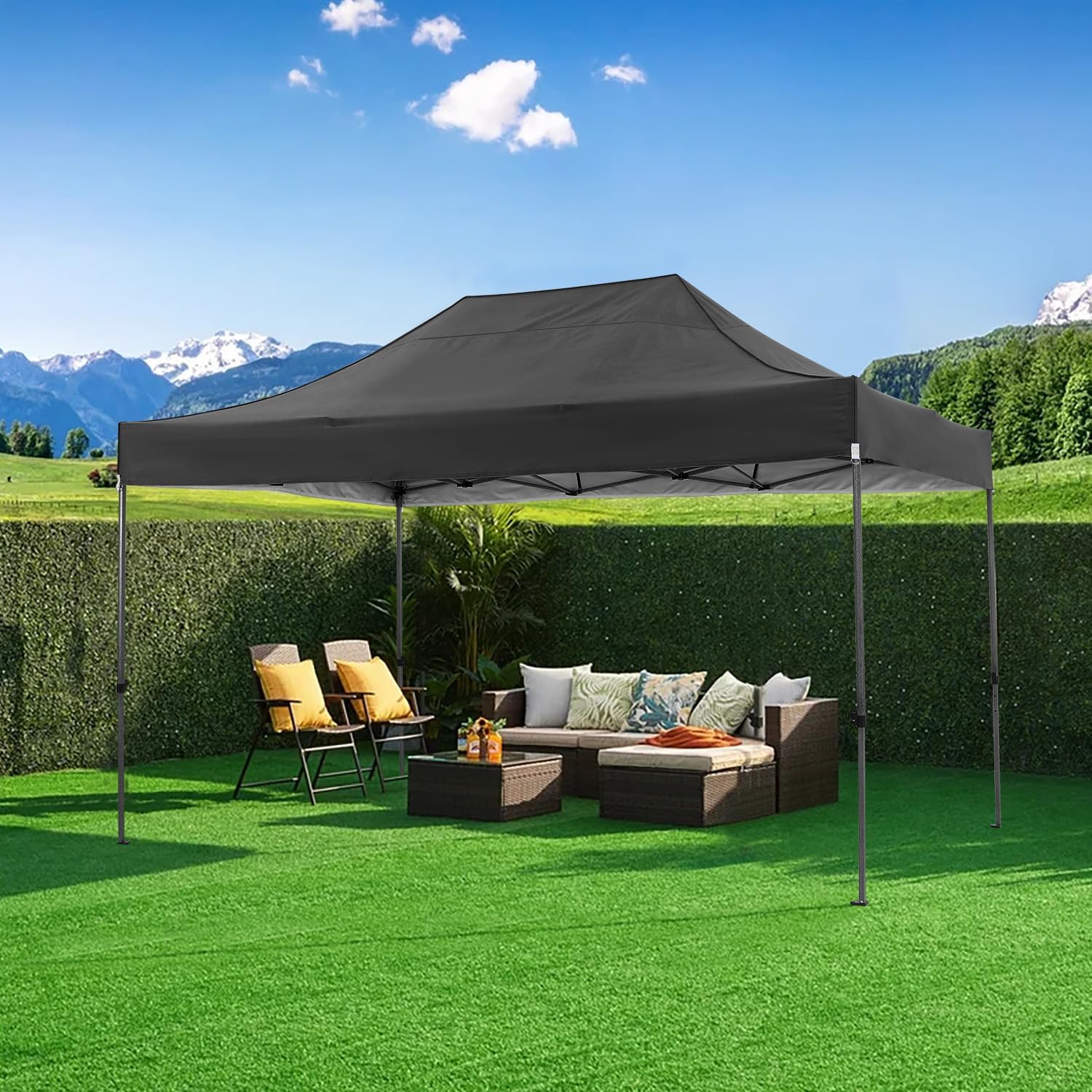 10x15FT Pop Up Canopy Tent wit - Gazebo Pop Up ulasan dan harga