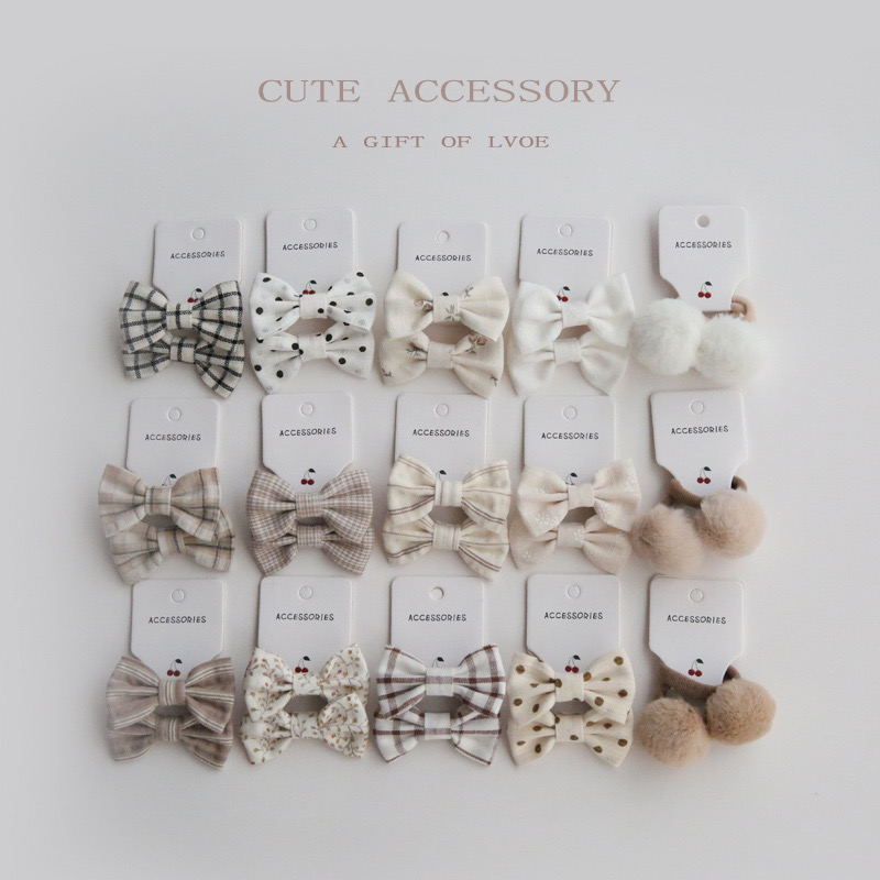 Handmade Elastic Hair Bow for  - Outdoor Furniture Decor ulasan dan harga
