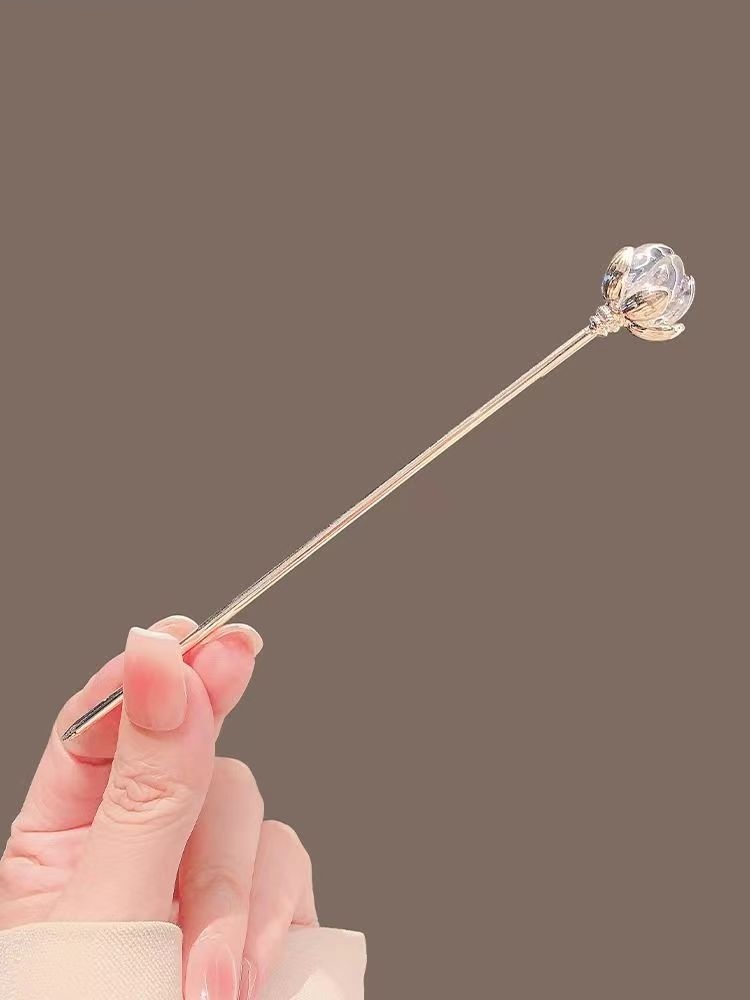 Crystal Lotus Hairpin for Wome - Outdoor Furniture Decor ulasan dan harga