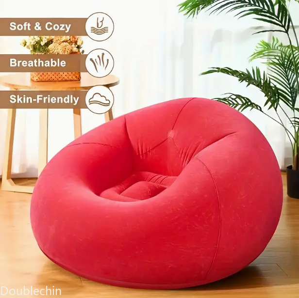 Single Flocked Inflatable Lazy - Outdoor Furniture Lowes ulasan dan harga