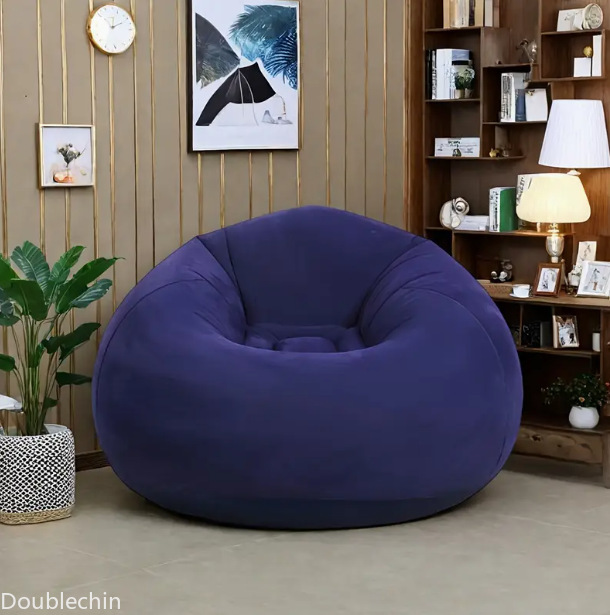 Single Flocked Inflatable Lazy - Outdoor Furniture Lowes ulasan dan harga