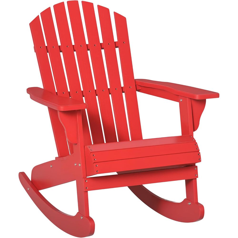 Wooden Adirondack Rocking Chai - Adirondack Chair Wood ulasan dan harga