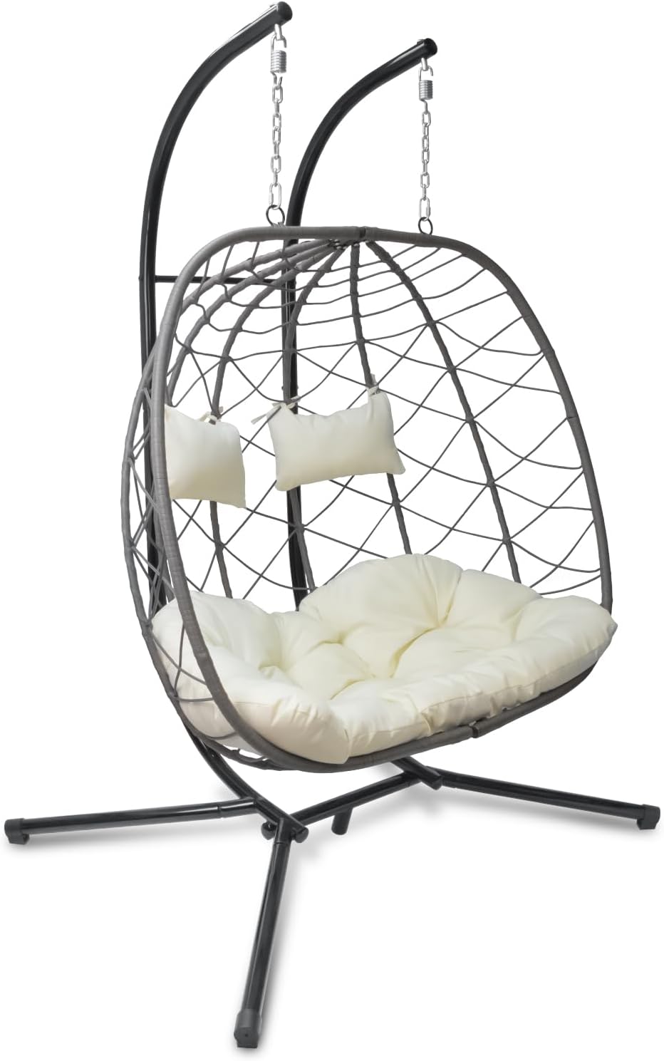 Egg Swing Chair with Stand, Ou - Hanging Egg Chair ulasan dan harga