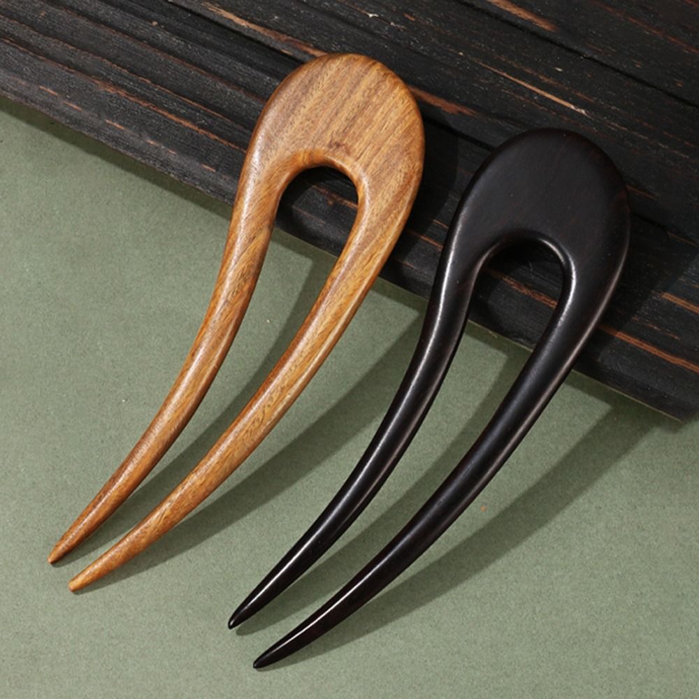Headwear U Shaped Wooden Hair  - Outdoor Furniture Decor ulasan dan harga