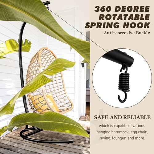 Hammock Stand ONLY, 300lbs Cap - Hanging Egg Chair ulasan dan harga