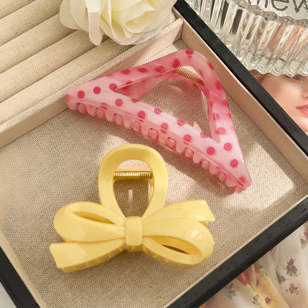 19 Styles Hair Claw Clips for  - Outdoor Furniture Decor ulasan dan harga