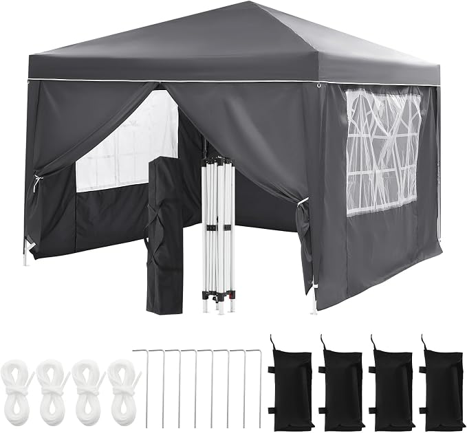 10*10FT Heavy Duty Pop Up Cano - Gazebo Pop Up ulasan dan harga