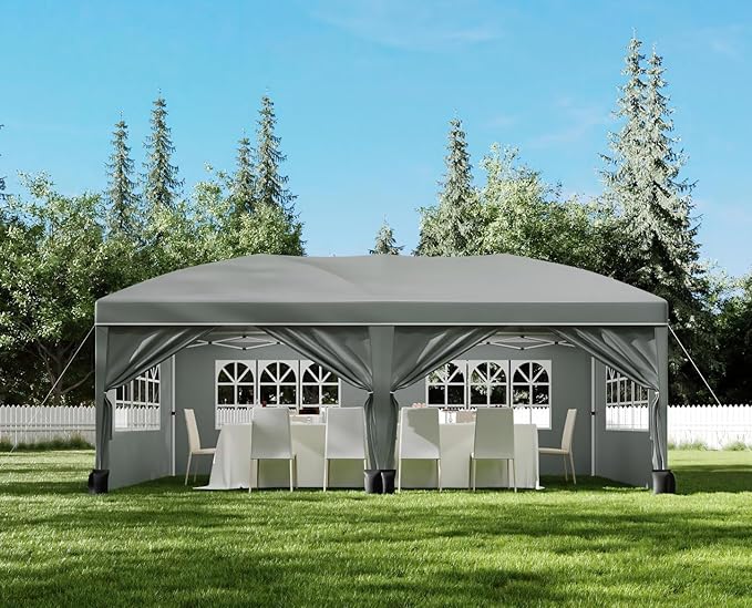 10*10FT Heavy Duty Pop Up Cano - Gazebo Pop Up ulasan dan harga