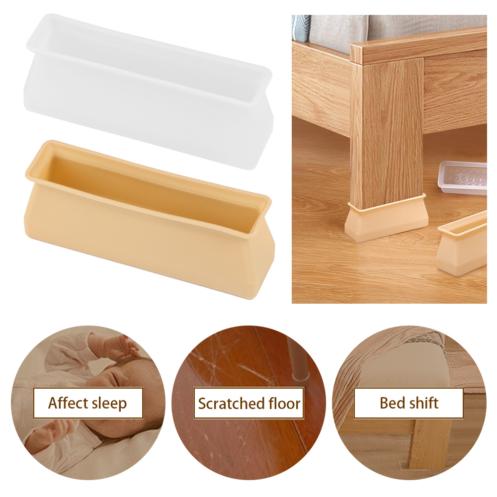 4PCS Silicone Rectangular Feet - Adirondack Chair Wood ulasan dan harga