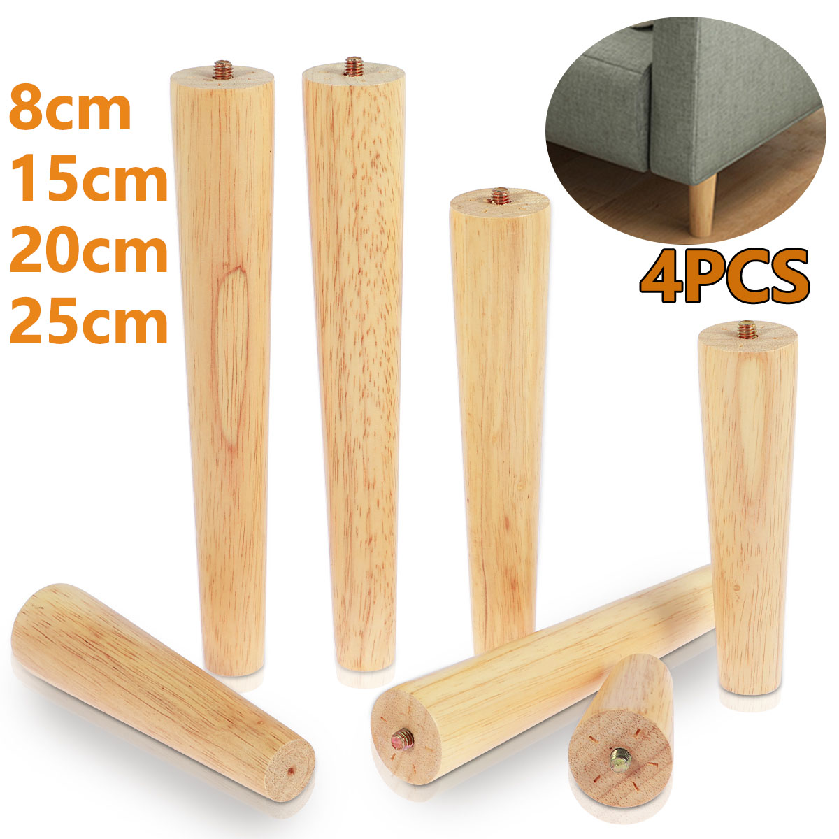 4Pcs 8/15/20/25cm Solid Wood F - Adirondack Chair Wood ulasan dan harga